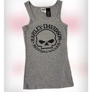 Harley-Davidson Women’s Gray Tank Top. Small.